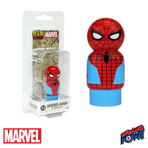 Spider-Man Pin Mate Wooden Figure